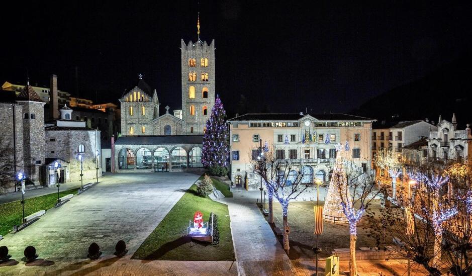 Llanars, En Vall De Camprodon Vistas Montana De Frente, Ascensor, Orientacion Sur, Chimenea, Wifi, Mollo Park, Vallter, Hipica, Golf المظهر الخارجي الصورة